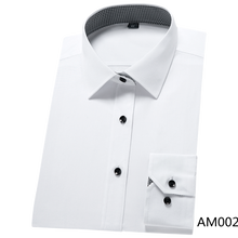 Load image into Gallery viewer, DAVYDAISY Hot Sale High Quality Men Shirt Long Sleeve Twill Solid Causal  Formal Business Shirt Brand Man Dress Shirts DS085
