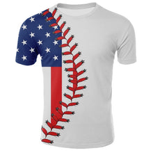 Load image into Gallery viewer, 2019 Summer Russian flag men's casual fashion T-shirt round neck cool and lightweight man's T-shirt Free shipping
